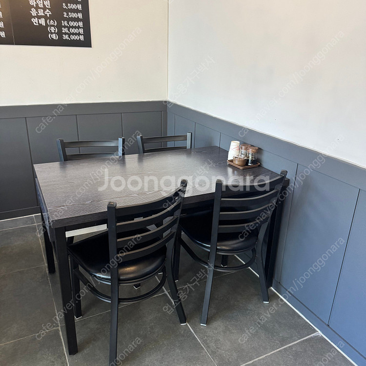 한식뷔페 함바 구내식당 업소용 테이블 2인 4인 6인--9